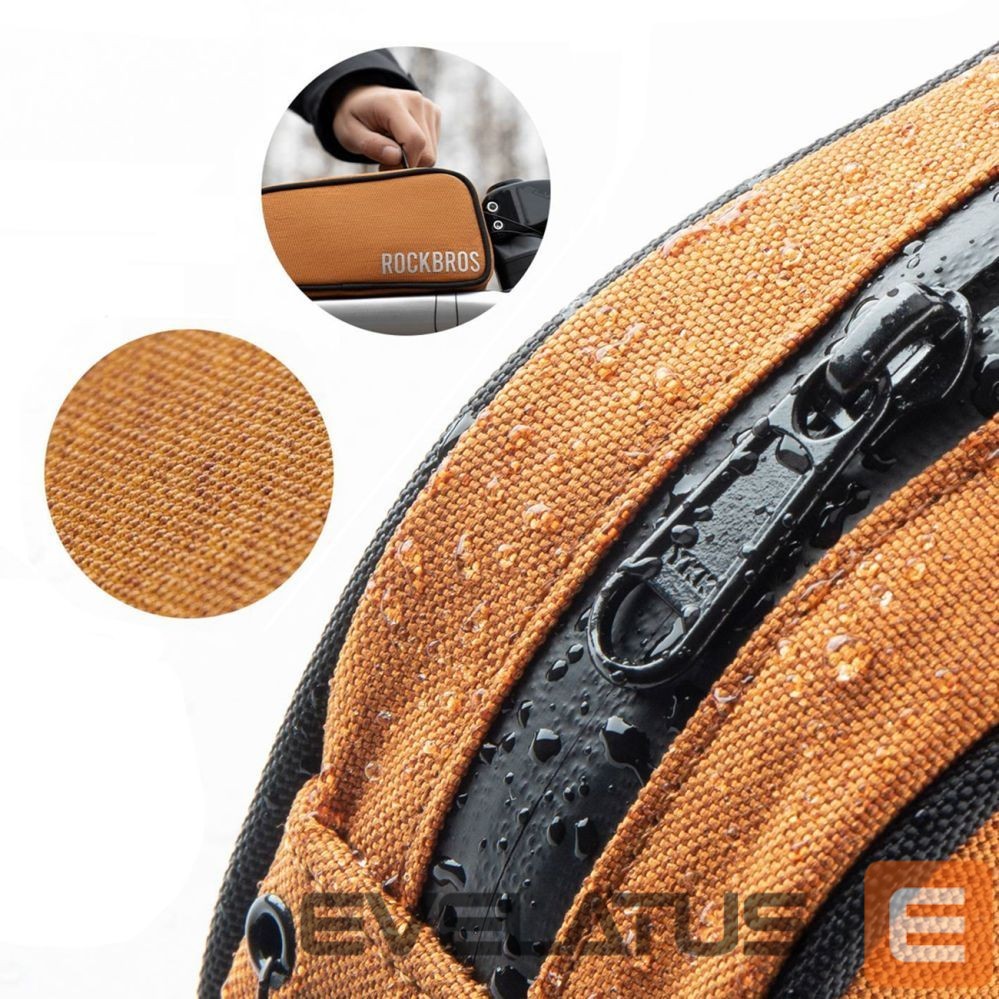 Other goods Rockbros Rockbros 30120045004 ROAD TO SKY bicycle bag for the top frame tube, waterproof, 0.7L - orange