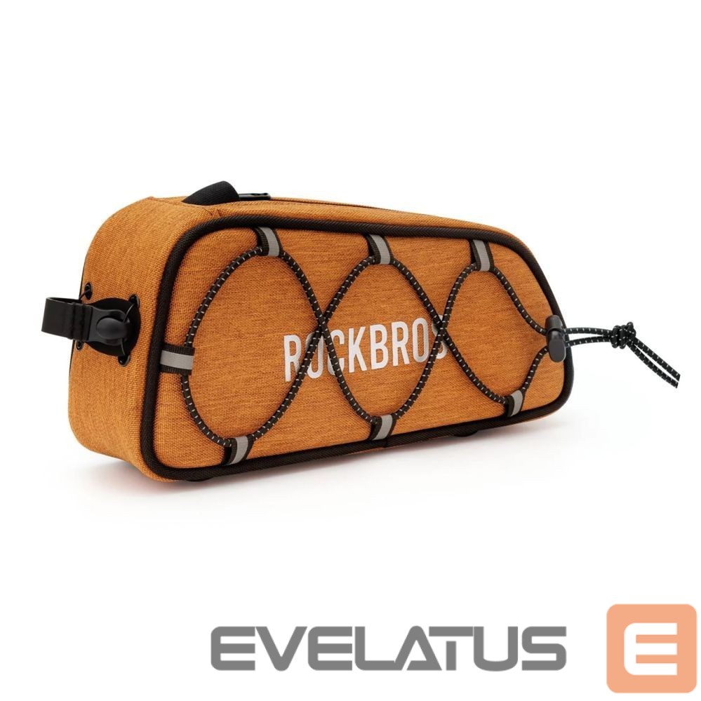 Other goods Rockbros Rockbros 30120045004 ROAD TO SKY bicycle bag for the top frame tube, waterproof, 0.7L - orange
