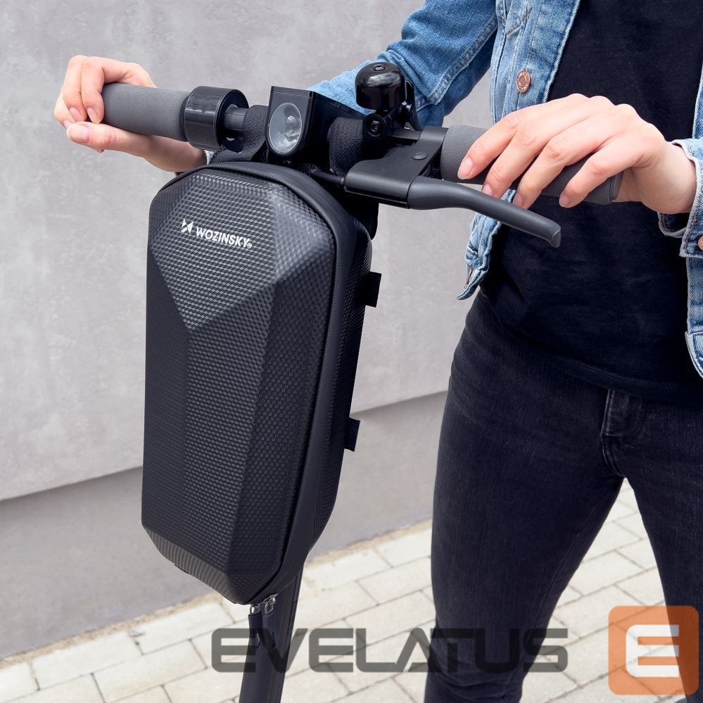 Bicycle accessory Wozinsky Wozinsky waterproof scooter handlebar bag 4l handlebar bag black (WSB2BK)