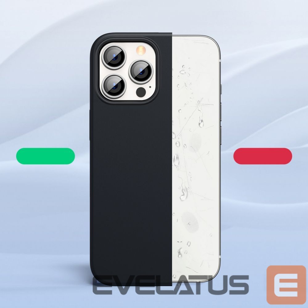 Back panel cover Ugreen Ugreen Protective Silicone Case rubber flexible silicone case cover for iPhone 13 Pro black