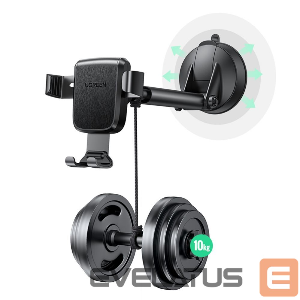 Auto holder Ugreen Ugreen gravity phone holder for dashboard cockpit black (LP200 60990B)