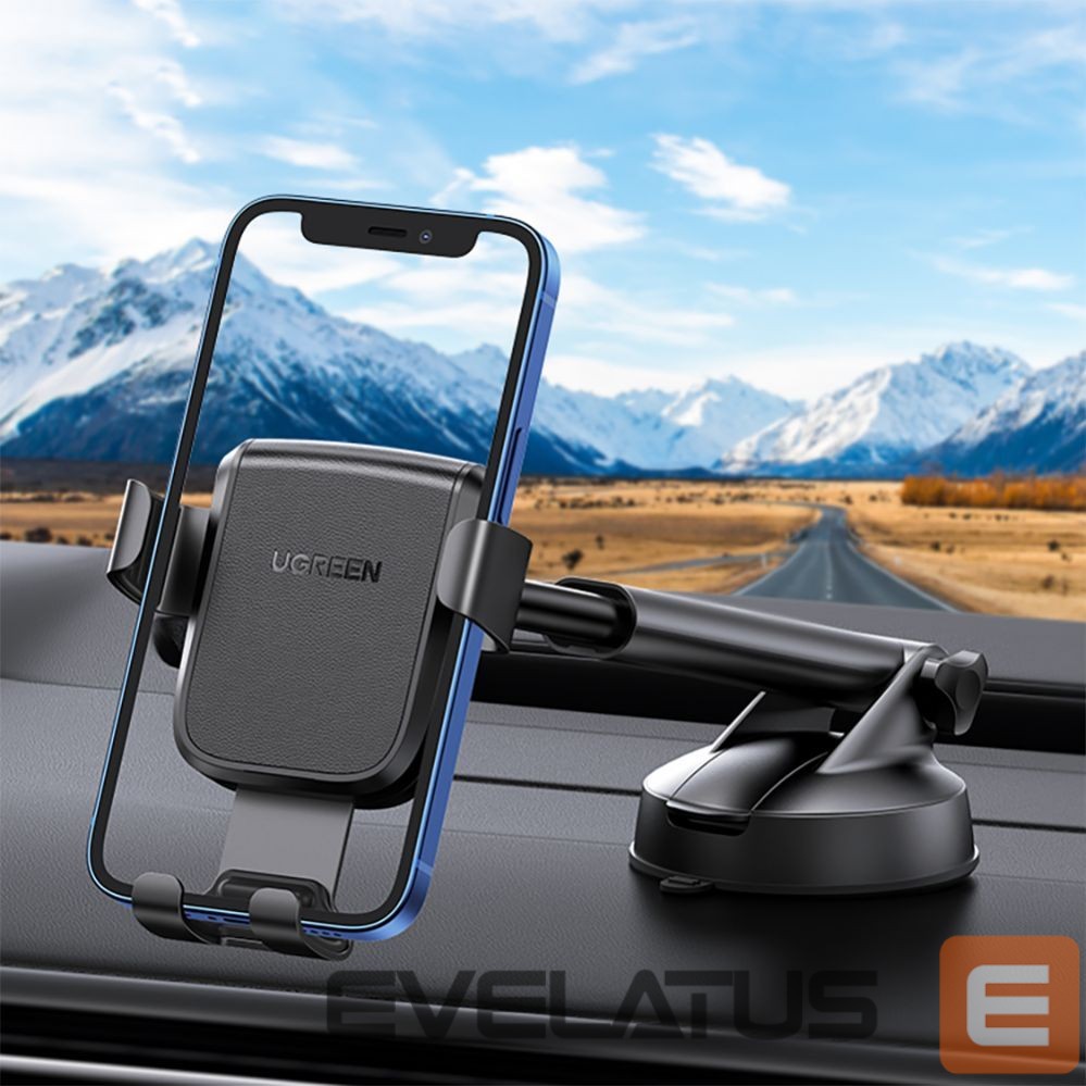 Auto holder Ugreen Ugreen gravity phone holder for dashboard cockpit black (LP200 60990B)
