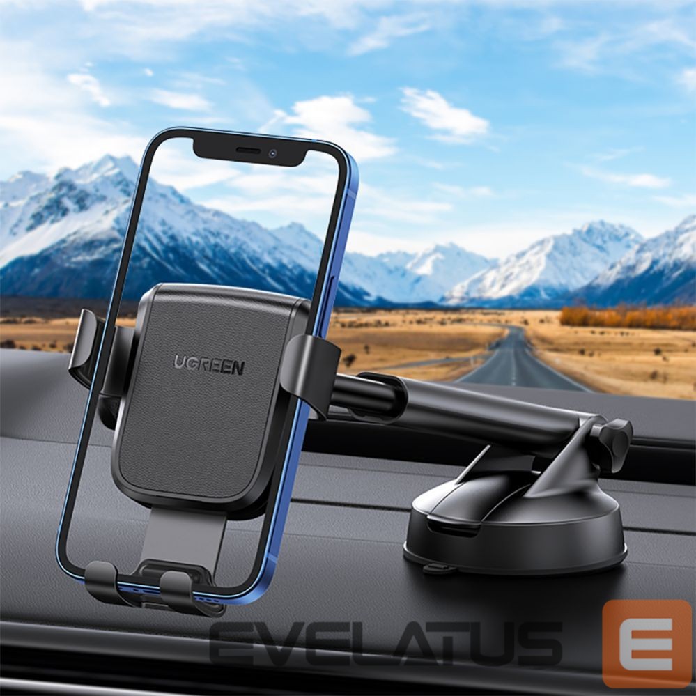 Auto holder Ugreen Ugreen gravity phone holder for dashboard cockpit black (LP200 60990B)