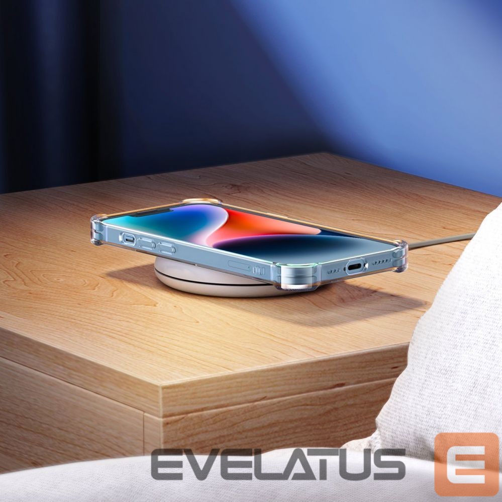 Back panel cover Ugreen Ugreen Gel Bright Cushion Protective Case for iPhone 14 Plus Transparent (LP602)