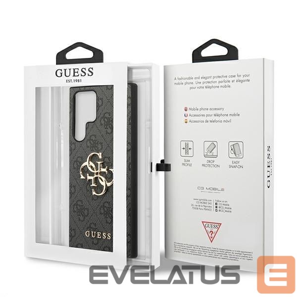 Back panel cover Guess Gray