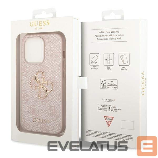 Back panel cover Guess Pink