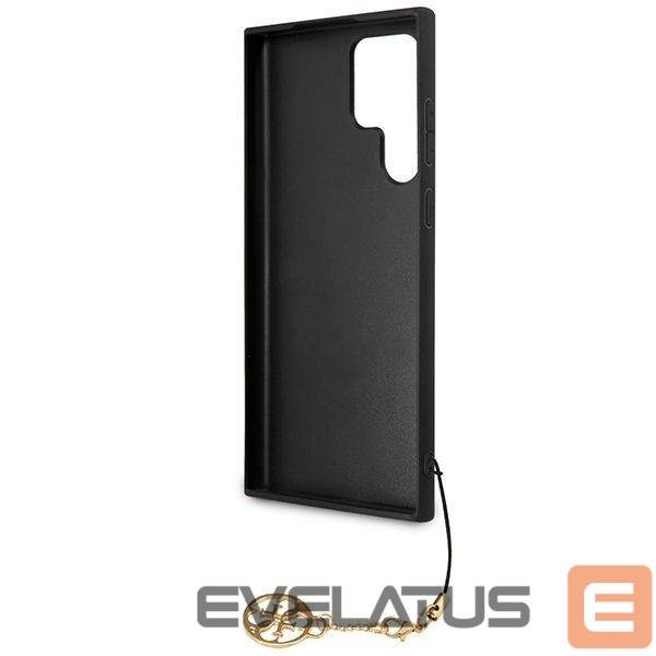 Other Phone Accessory Guess Guess 4G Charms Collection case for Samsung Galaxy S24 Ultra - black