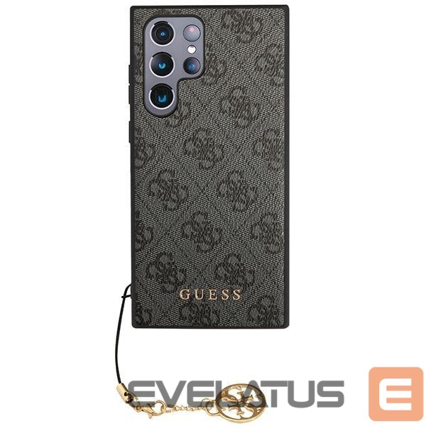 Other Phone Accessory Guess Guess 4G Charms Collection case for Samsung Galaxy S24 Ultra - black
