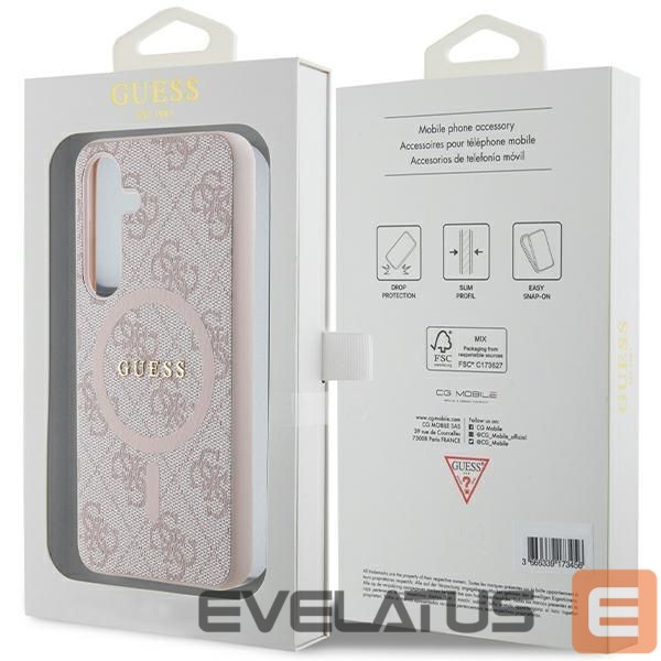 Back panel cover Guess Pink