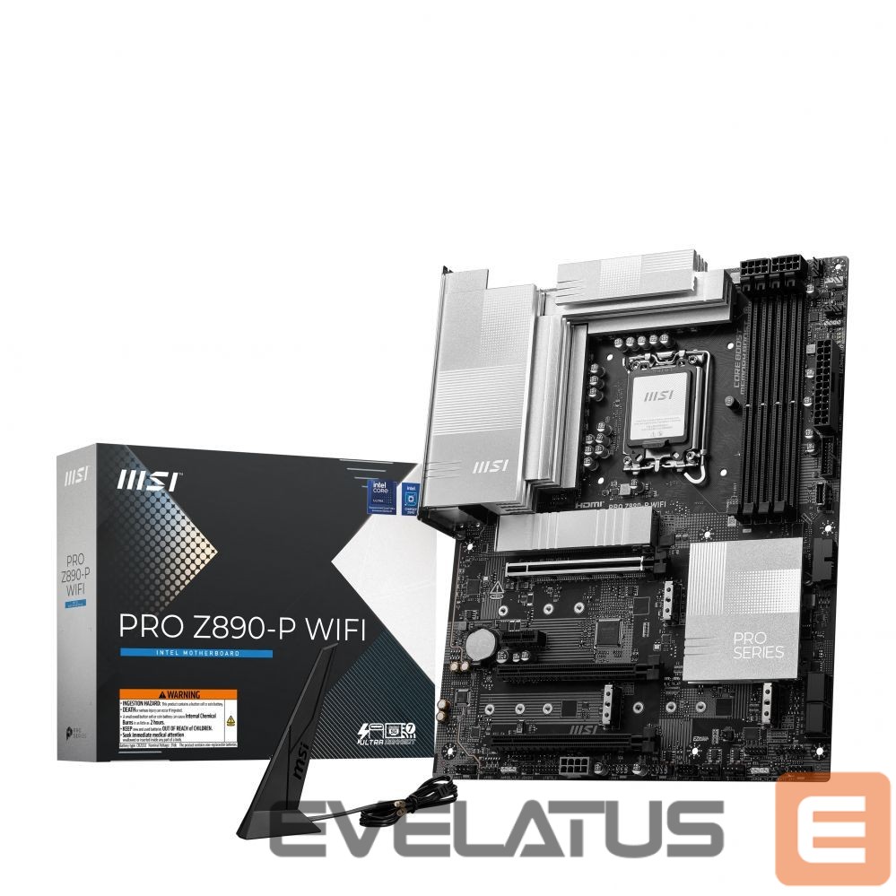 Motherboard for Intel processors MSI PRO Z890-P WIFI