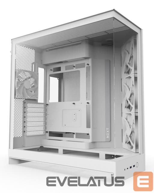 Computer case NZXT Case||ATX/micro ATX/Mini-ITX/EATX|White|Midi Tower|PC|CM-H92FW-01