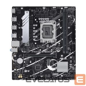 Motherboard for Intel processors Asus  Mainboard||Intel B760 Express|LGA1700|Micro-ATX|Memory DDR4|Memory slots 2|2xPCI-Express 4.0 1x|1xPCI-Express 4.0 16x|2xM.2|1x15pin D-sub|1xHDMI|4xUSB 2.0|4xUSB 3.2|1xOptical S/PDIF|3xAudio port|PRIMEB760M-RD4 