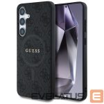 Other goods Guess  Guess Leather 4G Colored Ring Classic Logo MagSafe Samsung Galaxy S25 case black 