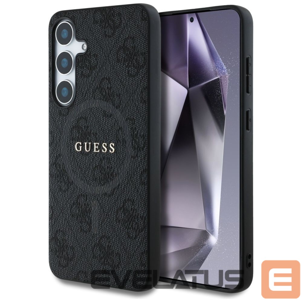 Other goods Guess Guess Leather 4G Colored Ring Classic Logo MagSafe Samsung Galaxy S25 case black