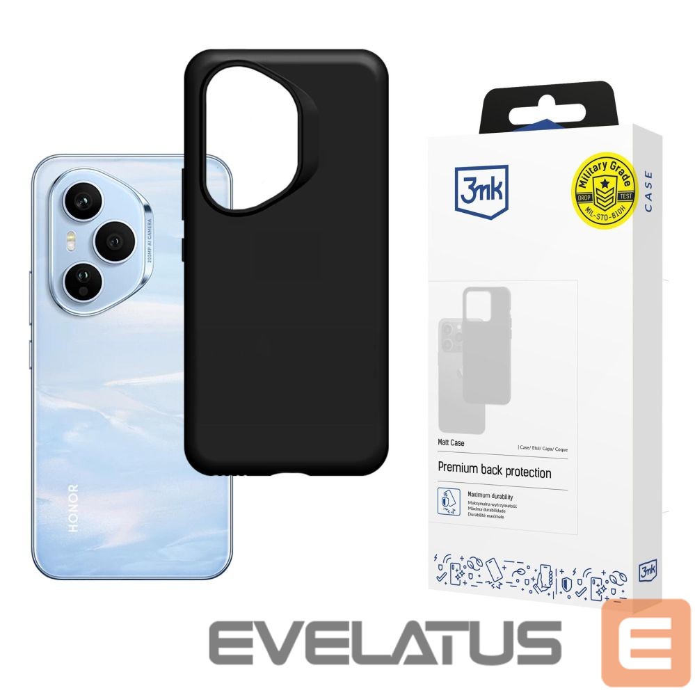 Other goods 3MK 3mk Matt Case for Honor 400 PRO - black