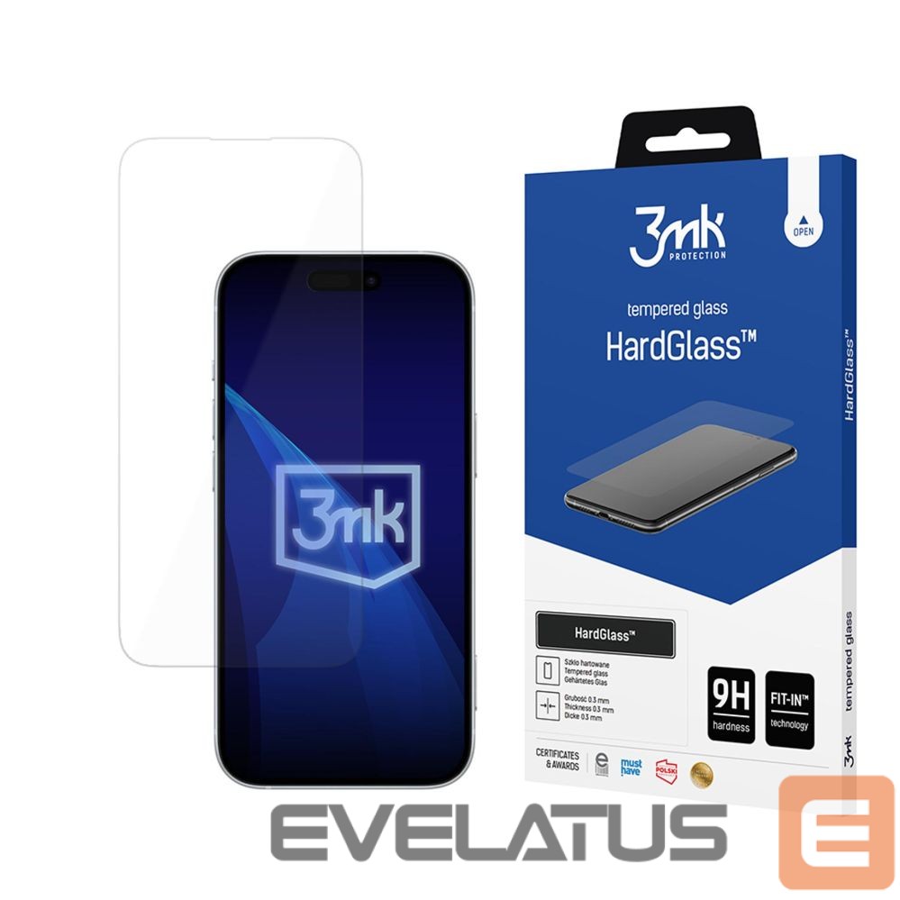 Other goods 3MK 3mk HardGlass tempered glass for Apple iPhone 16 Pro Max / 17 Pro Max