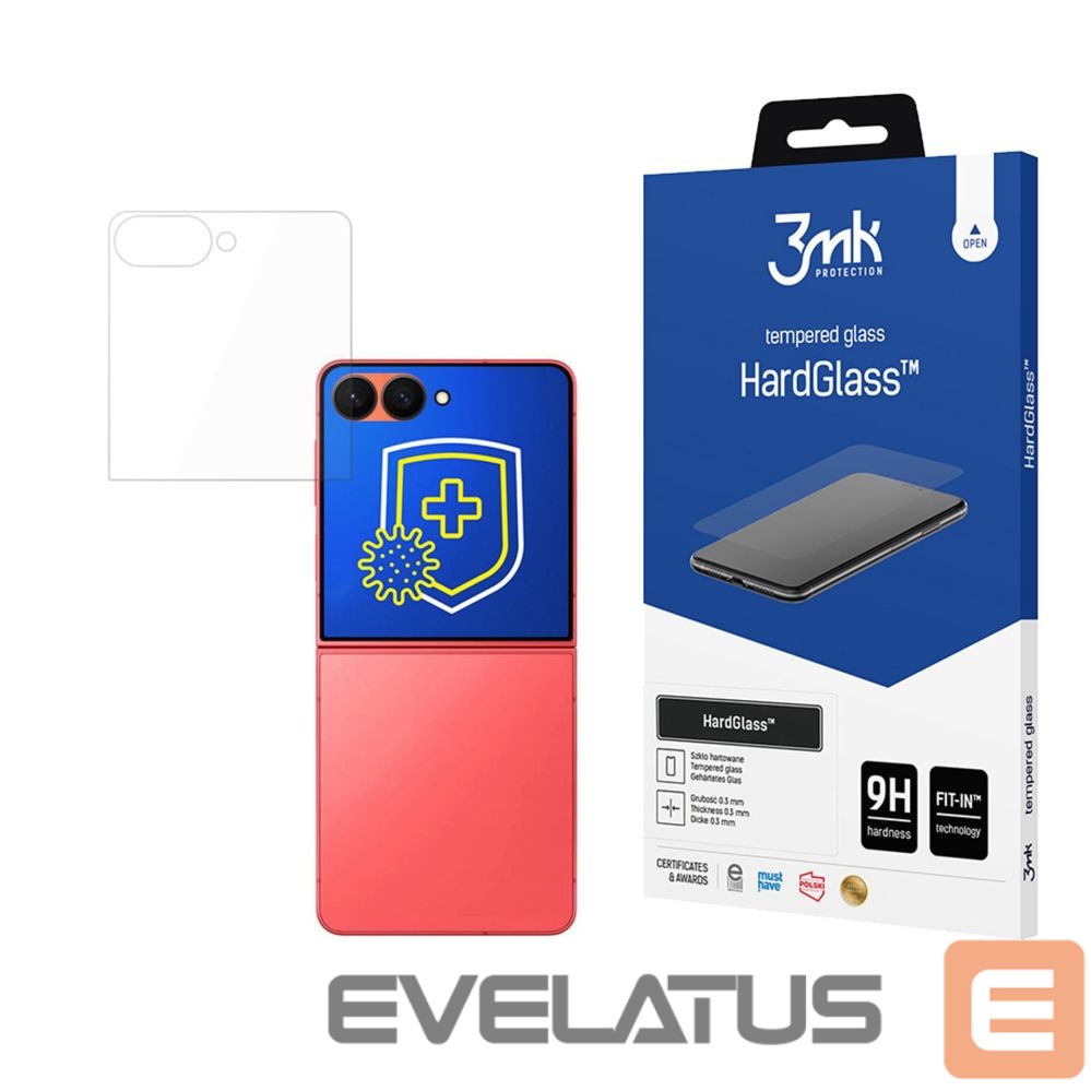 Other goods 3MK 3mk HardGlass Tempered Glass for Samsung Galaxy Z Flip 7 5G (Front)