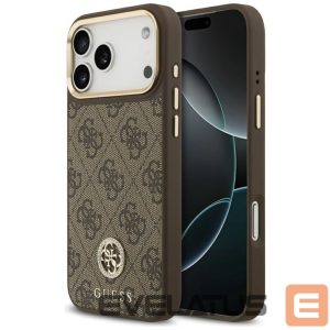 Other goods Guess  Guess 4G Strass Logo MagSafe Case for iPhone 17 Pro Max - Brown 