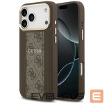 Other goods Guess  Guess 4G Stripe MagSafe case for iPhone 17 Pro Max - brown 