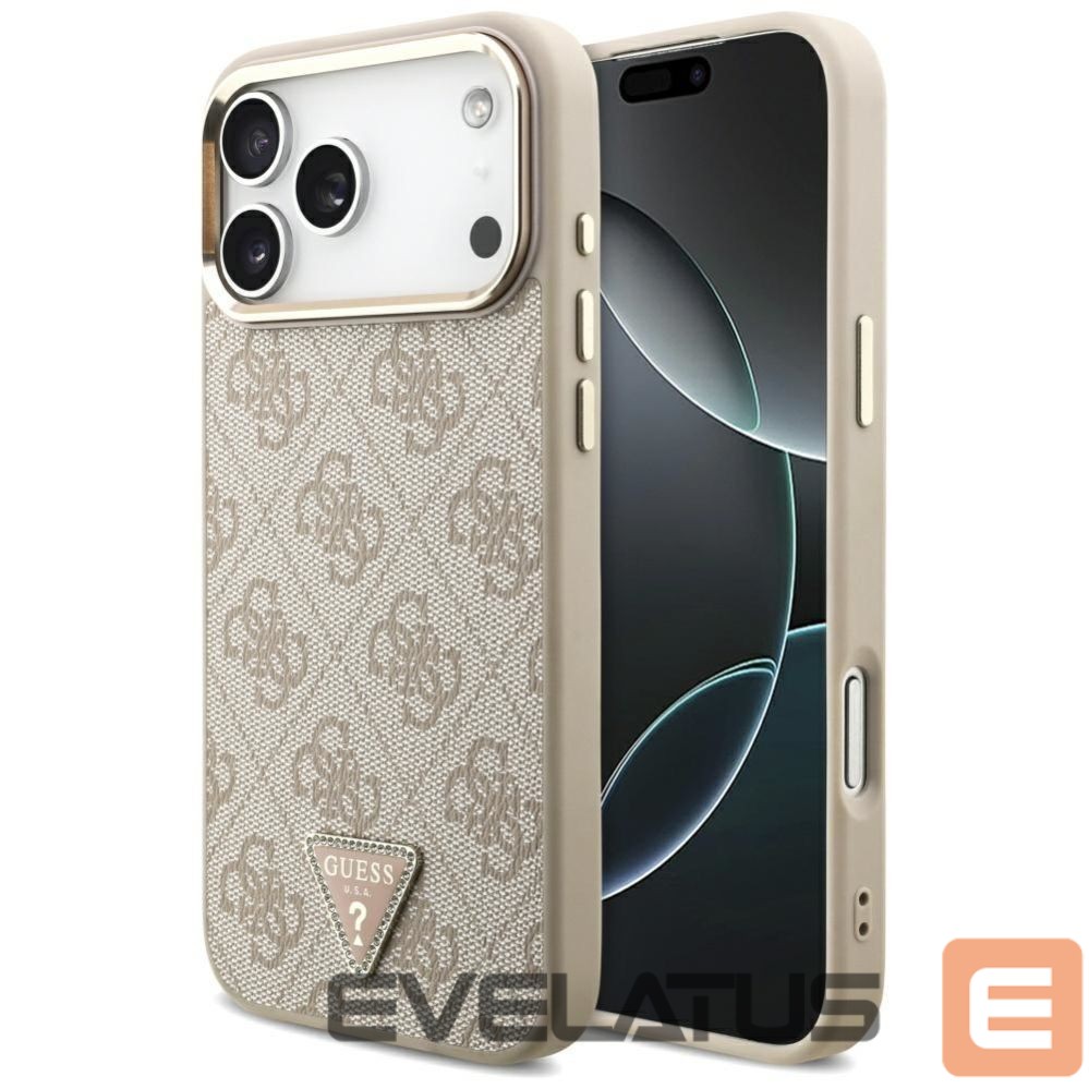 Other goods Guess Guess 4G Triangle Logo MagSafe Case for iPhone 17 Pro Max - Rose Gold