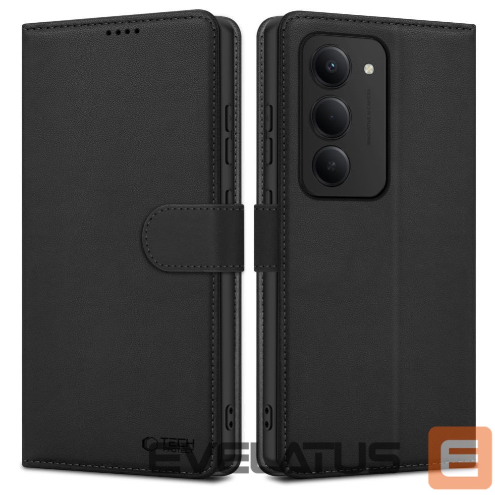 Other goods Tech-Protect Tech-Protect Wallet Case for Xiaomi Redmi 15 4G / 5G - Black
