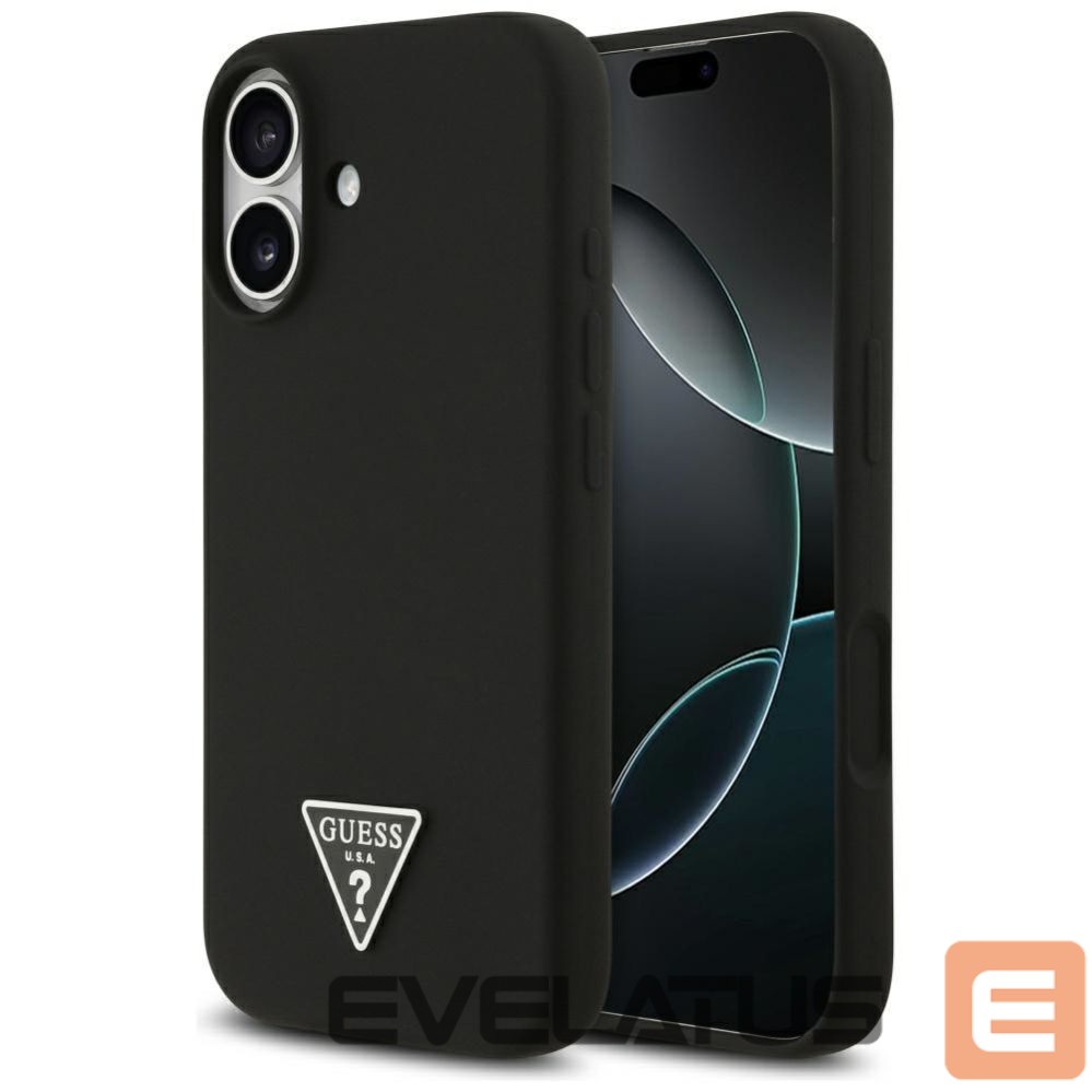 Other goods Guess Guess Silicone Triangle Logo MagSafe Case for iPhone 17 - Black