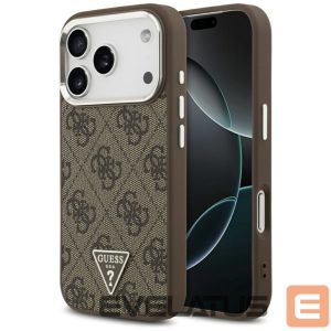 Other goods Guess  Guess 4G Triangle Logo MagSafe case for iPhone 17 Pro - brown 