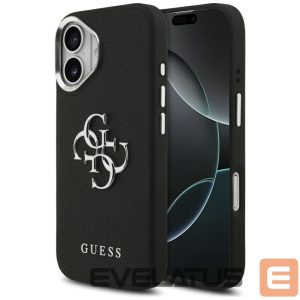 Other goods Guess  Guess Grained Big 4G Classic Logo case for iPhone 17 - black 