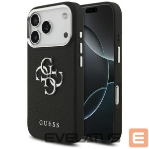 Other goods Guess  Guess Grained Big 4G Classic Logo case for iPhone 17 Pro - black 