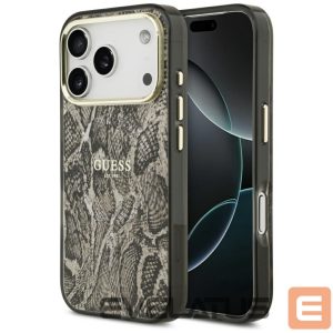 Other goods Guess  Guess Python Pattern MagSafe Case for iPhone 17 Pro Max - Brown 