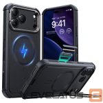 Back panel cover ESR  ESR Cyber ​​Kickstand MagSafe Case for iPhone 17 Pro - Black 