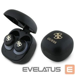 Other goods Guess  Guess Bluetooth headphones GUTWSJ144ESK TWS + docking station black/black Iridescent 4G Printed Logo 