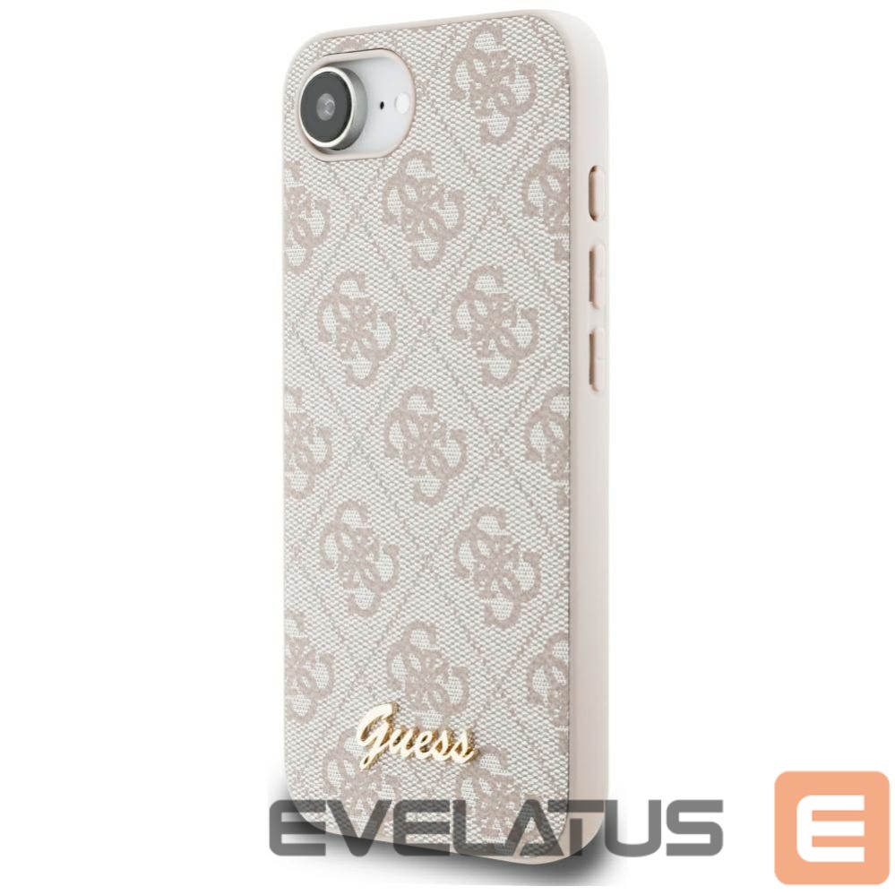 Other goods Guess Guess 4G Script Logo MagSafe iPhone 16e Case - Pink