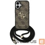 Other goods Guess  Guess 4G Big Logo Cord Stap Crossbody Case for iPhone 17 - Brown 