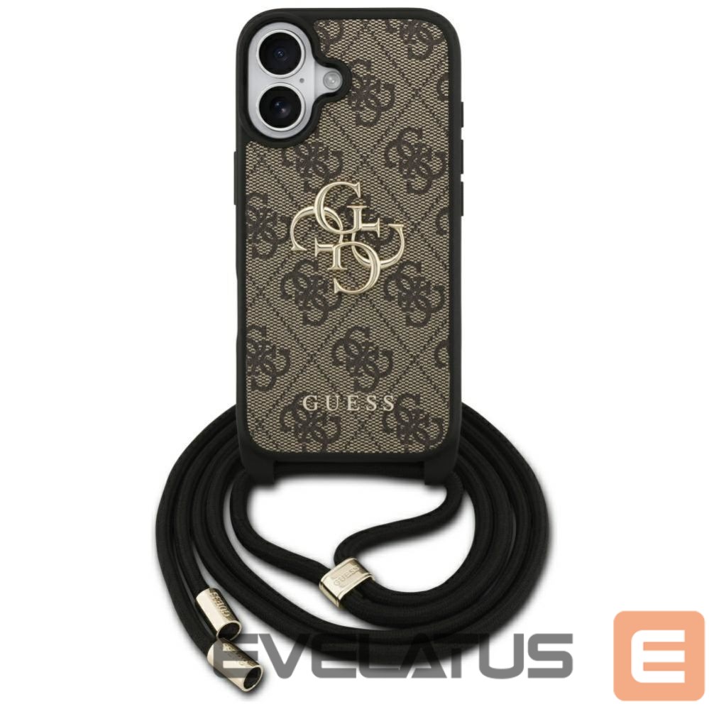 Other goods Guess Guess 4G Big Logo Cord Stap Crossbody Case for iPhone 17 - Brown