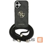 Other goods Guess  Guess 4G Big Logo Cord Stap Crossbody Case for iPhone 17 - Black 
