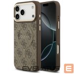 Other goods Guess  Guess 4G PU Classic Logo MagSafe Case for iPhone 17 Pro Max - Brown 