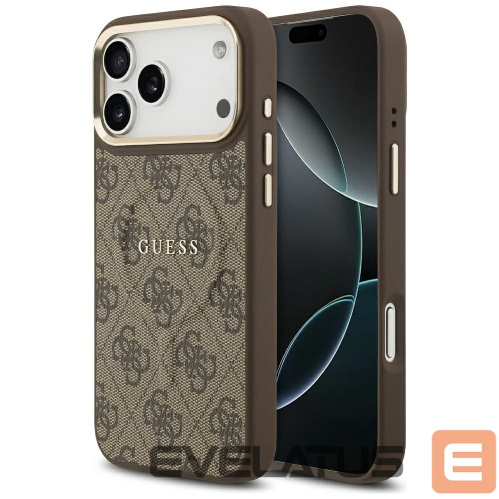 Other goods Guess Guess 4G PU Classic Logo MagSafe Case for iPhone 17 Pro Max - Brown