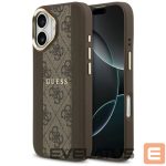 Other goods Guess  Guess 4G Stripe MagSafe case for iPhone 17 - brown 