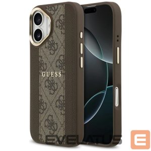 Other goods Guess  Guess 4G Stripe MagSafe case for iPhone 17 - brown 