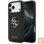 Other goods Guess  Guess Grained Big 4G & Classic Logo case for iPhone 17 Pro Max - black 