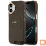 Other goods Guess  Guess Peony Hot Stamp MagSafe Case for iPhone 17 - Brown 