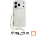 Other goods Guess  Guess IML Flowers Electro Pearl Strap MagSafe Case for iPhone 17 Pro - White 