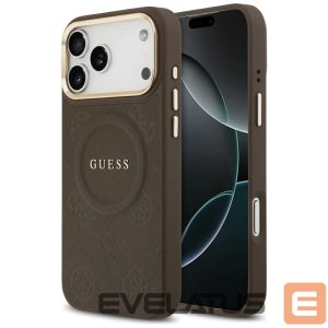 Other goods Guess  Guess Peony Hot Stamp MagSafe Case for iPhone 17 Pro Max - Brown 