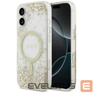 Other goods Guess  Guess Resin Bottom Glitter MagSafe case for iPhone 17 - gold 