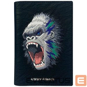 Other goods Nimmy  Nimmy Raptor Gorilla Passport/Wallet Case - Black 