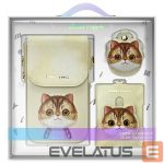 Other goods Nimmy  Nimmy Big Eyed Pet 2.0 Cat 3-in-1 Set: Phone Bag + Wallet + Tracker Case - Beige 