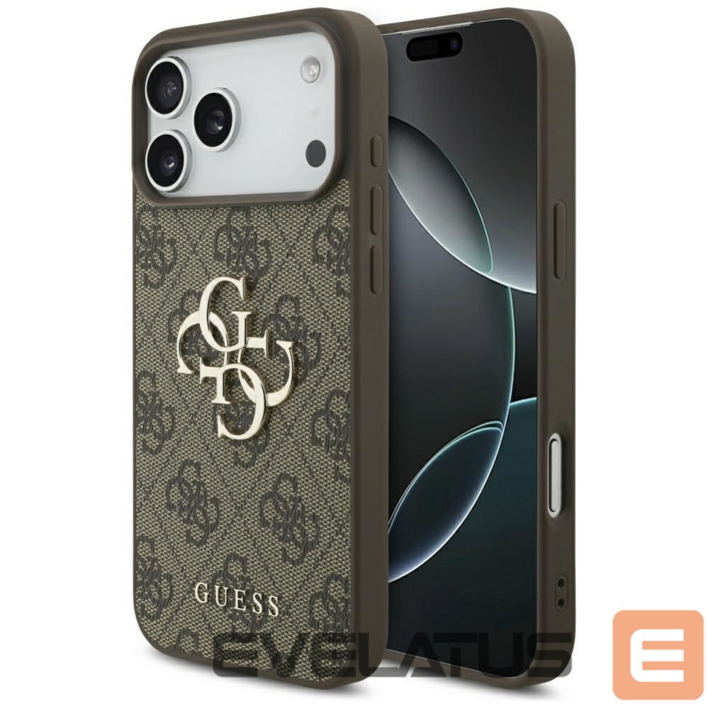 Other goods Guess Guess 4G Big Logo Case for iPhone 17 Pro Max - Brown