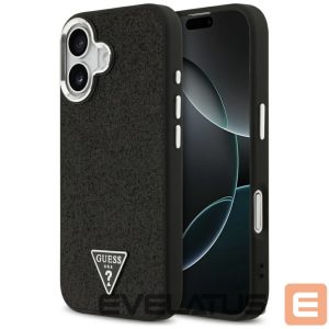 Other goods Guess  Guess Glitter Triangle Logo MagSafe Case for iPhone 17 - Black 