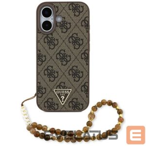 Other goods Guess  Guess 4G Strap Triangle Logo MagSafe case for iPhone 17 - brown 
